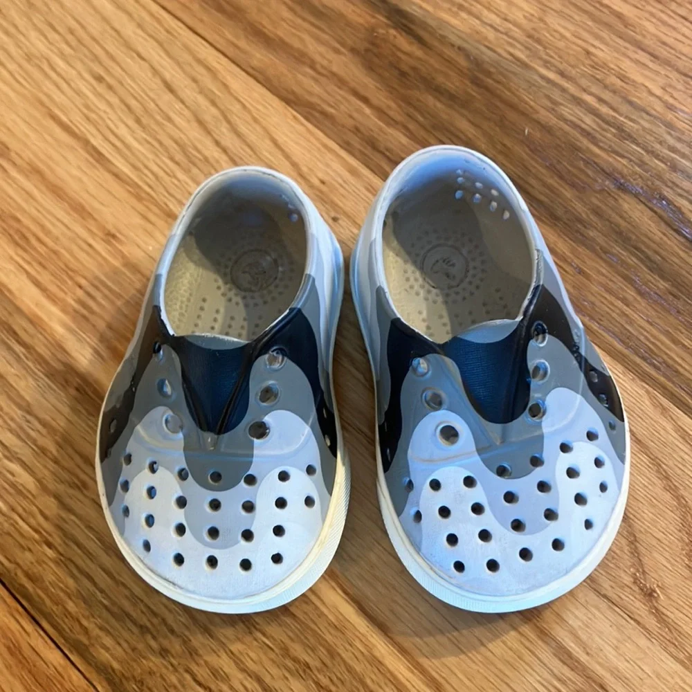 Native Jefferson Camo Toddler Shoes Size C4